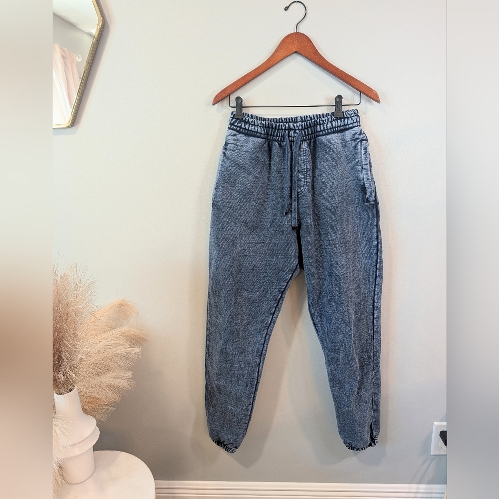 Talentless Blue Stonewash Jogger Pants Sz M